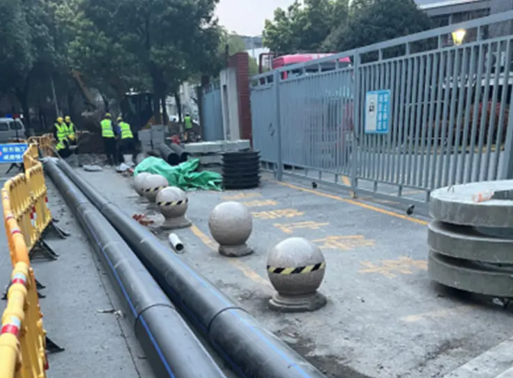 צינורות HDPE עוזרים לשינוי אספקת מים עירונית של ג'יאנגיין וליצור 